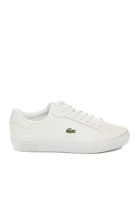 Sneaker powercourt bianco LACOSTE | E03342POWER COURT-21G